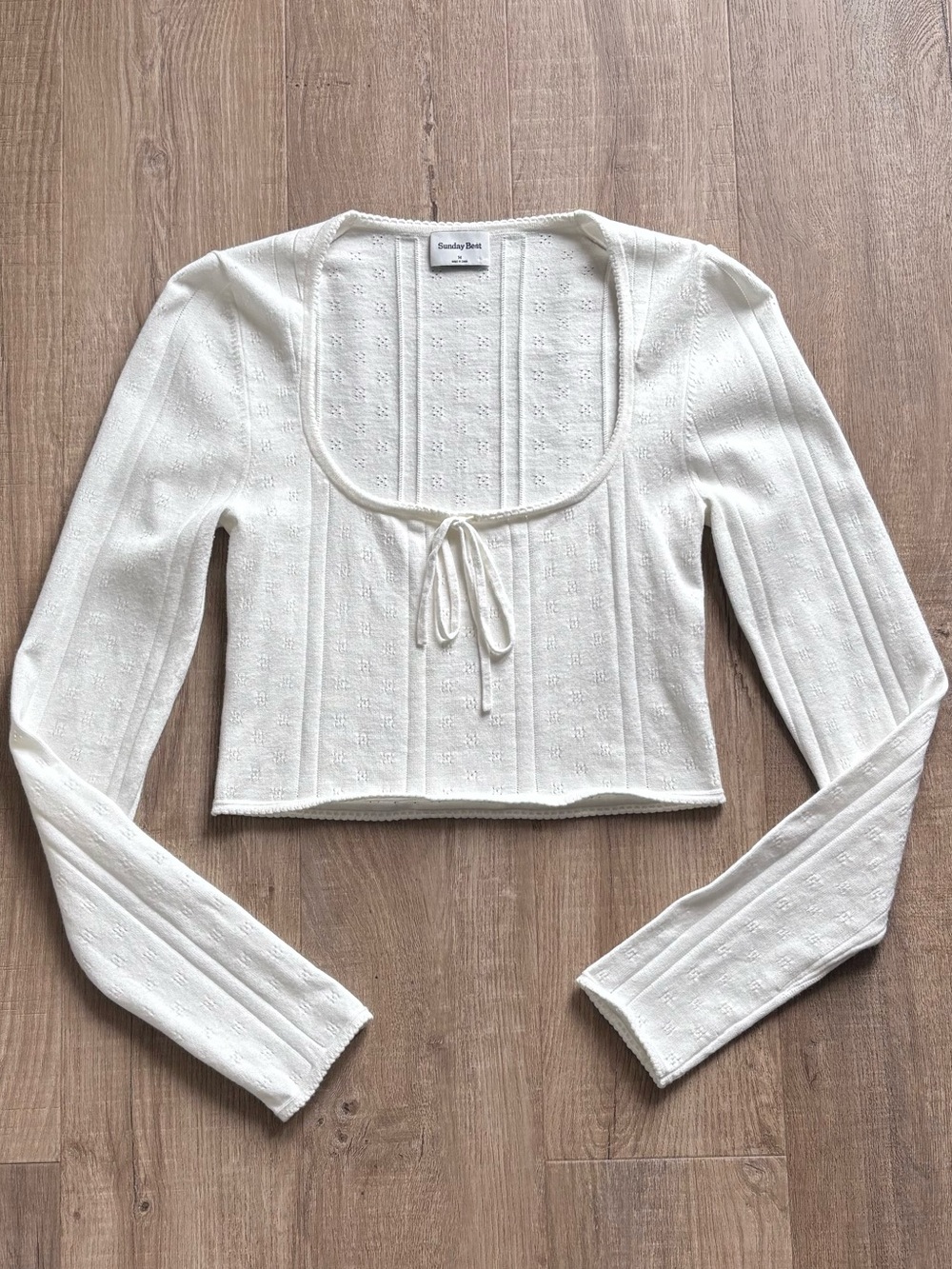 Sunday Best Butterfly Sweater in Espace